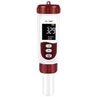 rechargeable digital water ph meter with atc - high precision 0.01ph resolution tester for hydroponics, aquarium, and lab - measurement range 0~14 ph logo