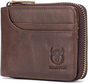 img 4 attached to 🔒 Secure Blocking Genuine Leather Wallet