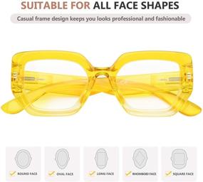 img 2 attached to 👓 Fashionable Oversized Readers: Eyekepper Large Frame Reading Glasses for Women