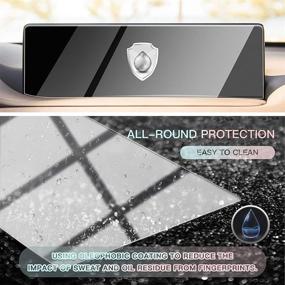 img 3 attached to 📱 Premium Tempered Glass Screen Protector for 2021 Genesis 14.5 Inch: Enhance Your Car Navigation Display with CDEFG Protector for Genesis G80 GV80