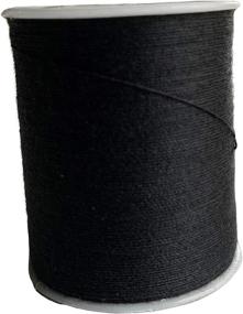 img 1 attached to Black All Purpose Thread: 200 Yards Spool for Repairs and Sewing Projects (Pack of Six Spools)