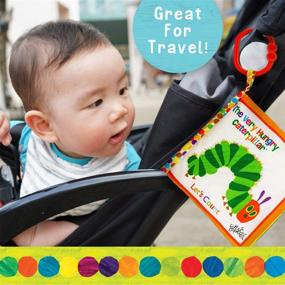 img 1 attached to 🐛 The Very Hungry Caterpillar Baby Teething Crinkle Book - Let's Count Soft Book by Eric Carle: A Must-Have Teething and Learning Adventure!