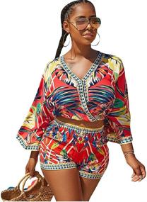 img 4 attached to 👗 Women's Clothing: Summer Playsuit Jumpsuits & Rompers - Pieces Outfits, Overalls