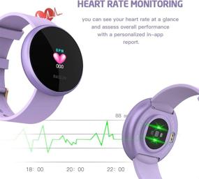 img 2 attached to ⌚ Liebig Women's Smartwatch - Waterproof Activity Tracker with Heart Rate Monitor, Call & Message Reminder, Step Counter - Compatible with Android Phones and iPhones