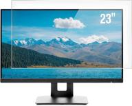 🔒 2 pack - 23 inch anti glare (matte) screen protectors - compatible with all 23" widescreen desktop monitors - 16:9 aspect ratio [not for 16:10 aspect ratio monitors] logo