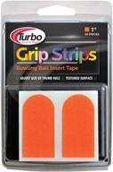 turbo bowling grips strip orange logo