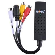 ucec usb 2.0 видео аудио захват карта устройство адаптер vhs vcr тв в dvd конвертер - совместим с windows 2000/xp/vista/7/8/10 логотип