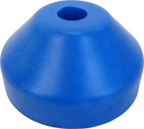 img 1 attached to 🔵 Blue Plastic 7-inch 45rpm Vinyl Record Dome Adapter, Single Piece (45 rpm)