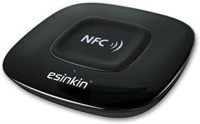 img 4 attached to 🎧 Esinkin Bluetooth Receiver Wireless Audio Adapter 4.0 with NFC for HD Music Stereo Sound System