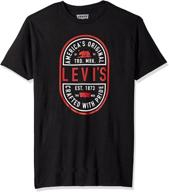 👕 black mercury levis graphic t-shirt: men's clothing, t-shirts & tanks logo