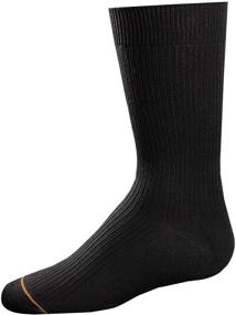 img 3 attached to 🧦 Premium Gold Toe Boys Microfiber Dress Crew Socks, Pack of 3 Pairs