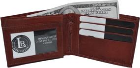 img 4 attached to 🐮 Authentic Cowhide Leather Bifold Wallet