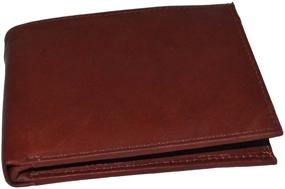 img 2 attached to 🐮 Authentic Cowhide Leather Bifold Wallet