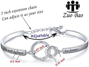 img 3 attached to 🎭 Zuo Bao Musical Theater Gift: You Will Be Found Forever Bracelet - Broadway Jewelry for Theater Lovers