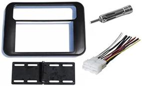 img 3 attached to 🔌 1993-2002 Pontiac Firebird/Trans Am Double Din Aftermarket Stereo Radio Installation Kit + Wire Harness, Antenna Adapter