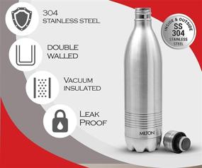 img 1 attached to Thermosteel Deluxe Insulated Bottle Stainless