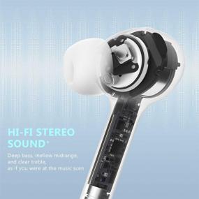 img 3 attached to Microphone Bluetooth Headphones Earphones Waterproof