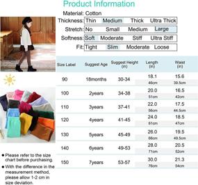 img 3 attached to 👧 KISBINI Unisex Leggings Thermals: Superior Children's Clothing for Girls