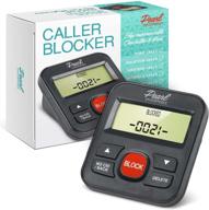 📞 lcd display landline caller id box with call blocker – stop unwanted calls, robocalls, spam, telemarketers logo