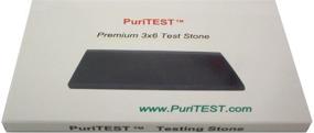 img 2 attached to 🔍 Enhance Your Gold Testing Accuracy with PuriTEST's Pro-Quality 6x3 Inch Gold Test Stone