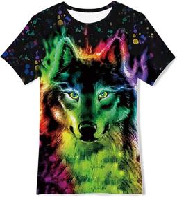 img 4 attached to 👕 Uideazone Fashion Graphic T-Shirt for Boys with Custom Printing