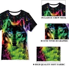 img 3 attached to 👕 Uideazone Fashion Graphic T-Shirt for Boys with Custom Printing