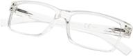 👓 enhance your reading experience with reducblu spring hinge reading glasses - ideal for both women and men logo