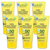 alba botanica sunscreen baby frangrance logo