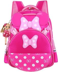 img 4 attached to 🎒 Waterproof Backpack for Primary School Students: Ultimate Protection for Books and Essentials