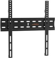 charmount ultra-slim fixed tv wall mount 26-55 inch | small wall mount bracket for flat screen tvs | max vesa 400x400mm | holds up to 99lbs logo