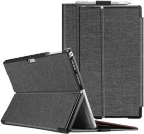 img 4 attached to Fintie Case For Microsoft Surface Pro 7 Plus/Surface Pro 7 / Surface Pro 6 / Surface Pro 5 12 Tablet Accessories in Bags, Cases & Sleeves