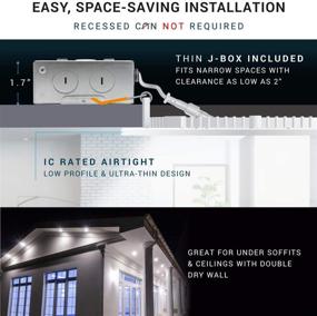 img 3 attached to Parmida Dimmable LED Ultra Thin Downlight