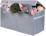 🧸 luxenno gray toy chest storage organizers logo