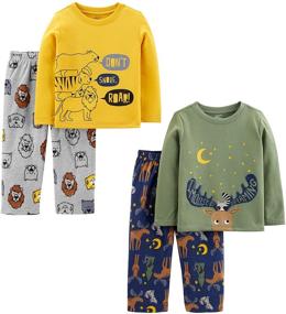img 4 attached to Discover The Versatility of Simple Joys Carter's Toddler 4-Piece Boys' Clothing Collection!