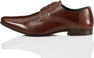 find acton_hs01 derbys brown x small men's shoes in loafers & slip-ons logo