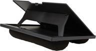ltadjust-blk portable lap top desk with 8 adjustable positions and built-in cushions in black - mind reader логотип
