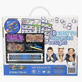 img 3 attached to 🌈 Deluxe Craft Rainbow Loom Bracelet Kit