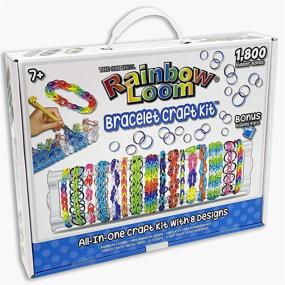 img 4 attached to 🌈 Deluxe Craft Rainbow Loom Bracelet Kit