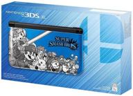 🎮 nintendo 3ds xl super smash bros limited edition console - blue: the perfect gaming device for super smash bros fans! logo