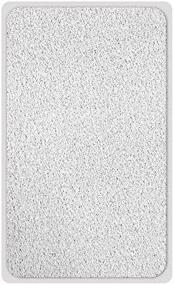 img 3 attached to 🛀 White Sultan's Linens Spa Shower Bath Mat with Machine Washable Layers of Softness