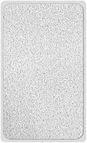 img 2 attached to 🛀 White Sultan's Linens Spa Shower Bath Mat with Machine Washable Layers of Softness