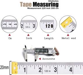 img 3 attached to Measure Measuring Measurement Dressmaker Multicolor Sewing