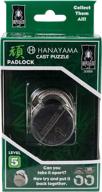 padlock hanayama metal teaser puzzle logo