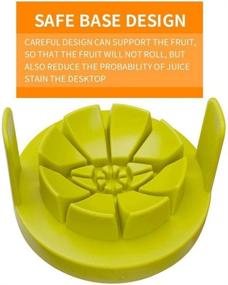 img 1 attached to 🍴 SameTech 4-in-1 Easy Kitchen Tool - Fruit Mango Peeler Splitter Pitter Remover, Apple Pear Corer Cutter, and Tomato Slicer