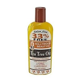 img 3 attached to 🌻 Hollywood Beauty Tea Tree Oil Skin & Scalp Treatment - 8 Fl Oz, in Yellow shade