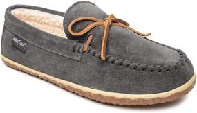 img 4 attached to Minnetonka TAFT Suede Leather Moccasins