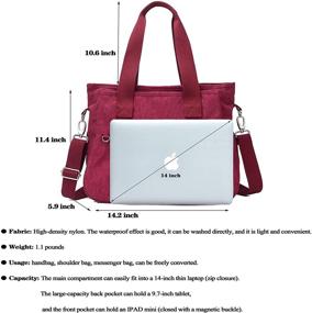 img 1 attached to Scioltoo Handbags Shoulder Lightweight Crossbody Women's Handbags & Wallets