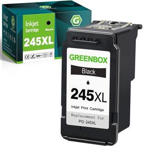 img 4 attached to 🖨️ GREENBOX Remanufactured Canon 245XL Black Ink Cartridge Replacement for Canon PG-245XL - High-Yield 245XL 245 XL - Compatible with Canon PIXMA MX492 MX490 MG2920 MG2420 MG2520 MG2522 MG2922 IP2820 - Printer Tray, 1 Black