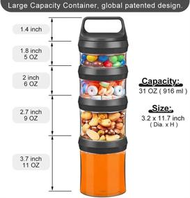 img 3 attached to SELEWARE Stackable Containers Storage Container