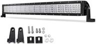 🚗 auxbeam 32" quad row curved led light bar - spot flood offroad driving for jeep wrangler atv suv truck fork lift trains boat logo